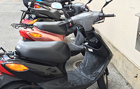 阿倍野区のバイク原付放置車の無料撤去
