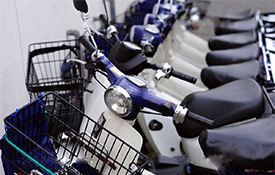 業務用バイク、配達用バイク、営業用バイク